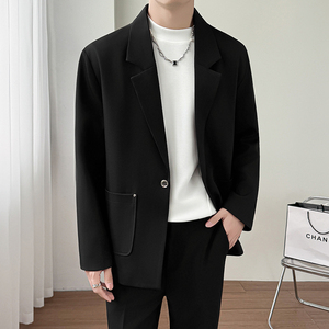 模特图~六色~2025秋季休闲西装外套 K8800/P78,男装西服,电商B331