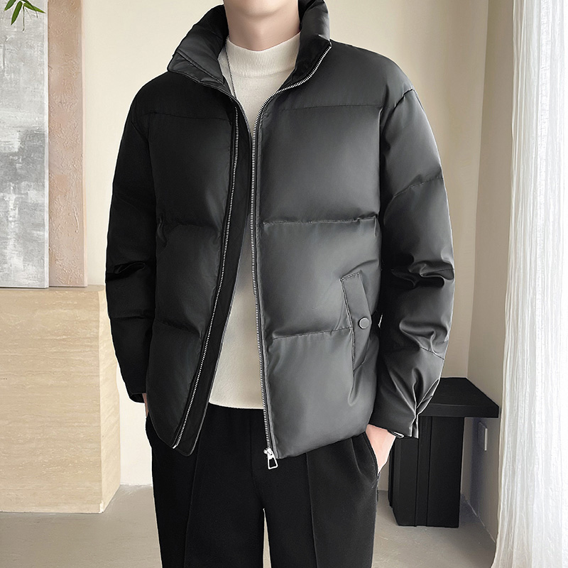 模特图~冬季短款面包服皮棉服E002/P75，男装棉衣，电商B331