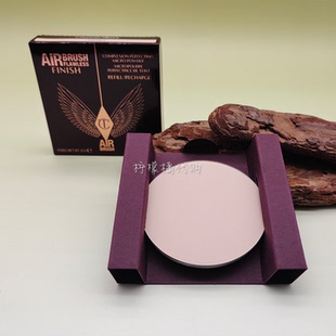 包邮新款CT柔焦极细定妆蜜粉饼8g 粉芯可替换01fair保质期2026年