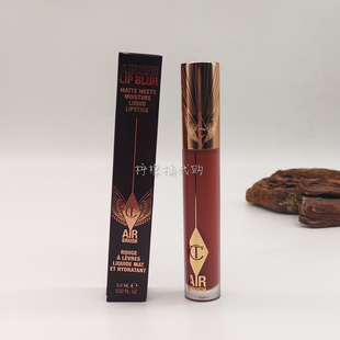 现货CT羽雾恒雾唇釉吻痕新色羽雾唇釉6.8ml 日耀橙红Flmae Blur