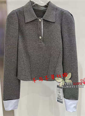 现货~Anyspoor 时尚国内代购正品2025冬款85D619套头长袖上衣790