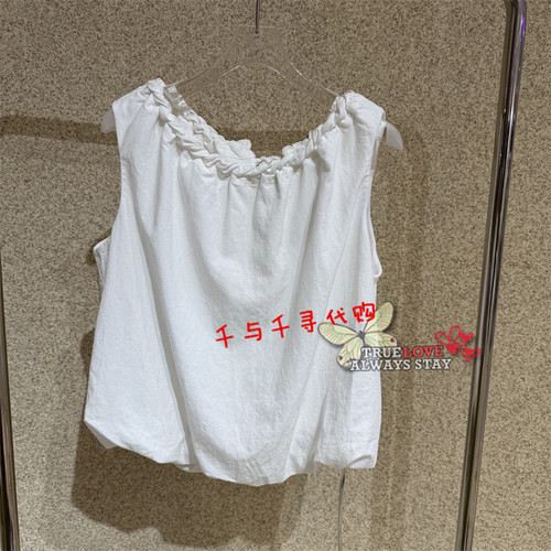 anyspoor无袖上衣86B216