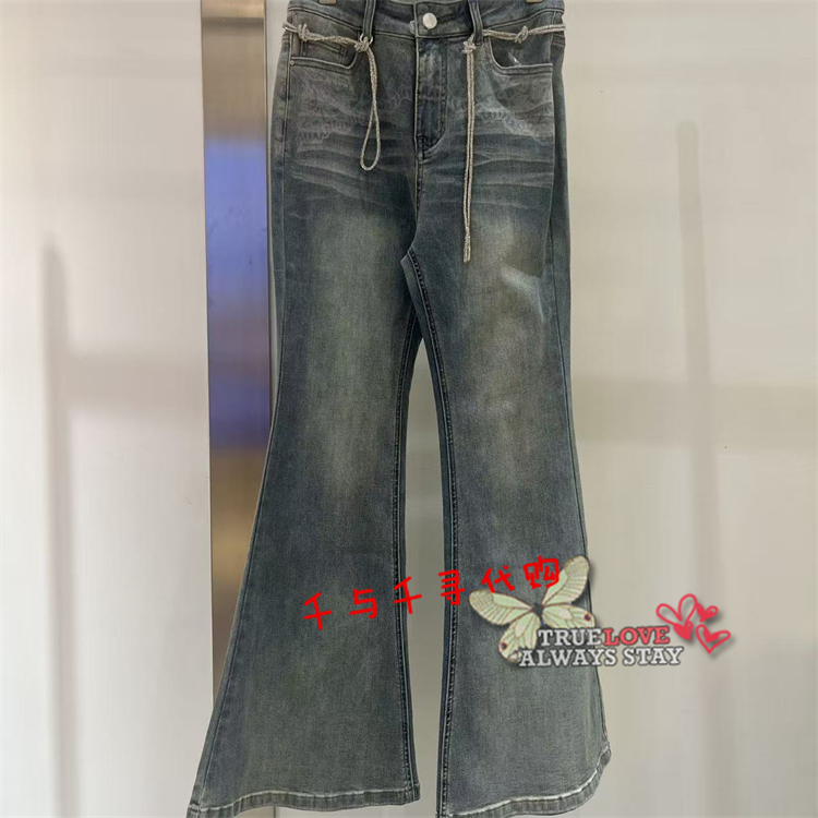 anyspoor牛仔裤86A339