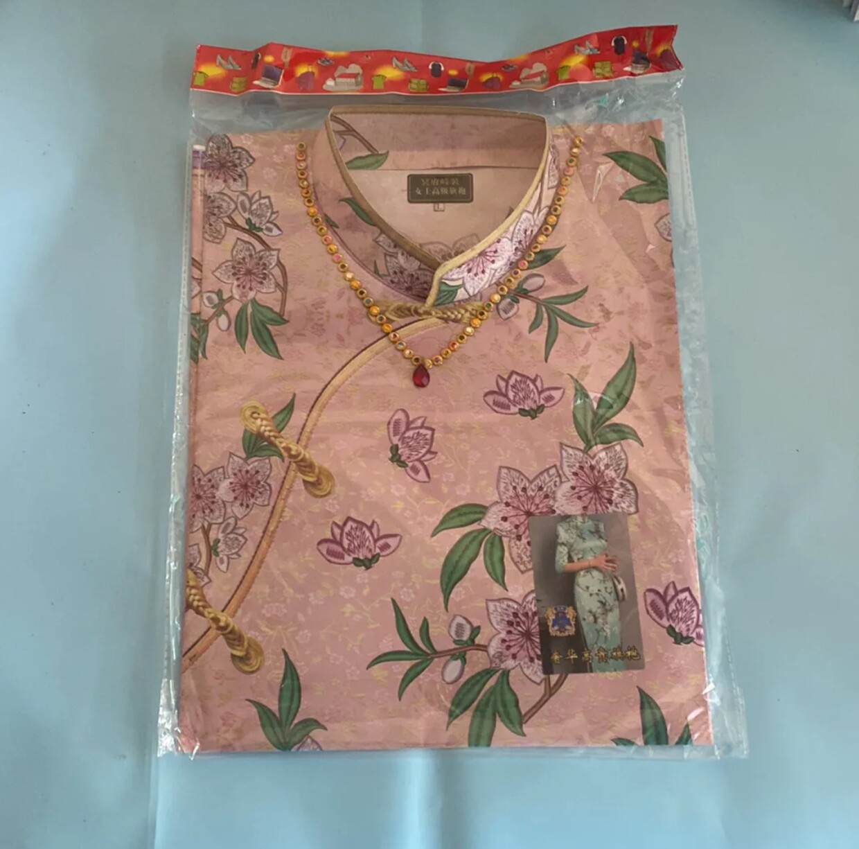 旗袍西装纸衣服女装硬卡纸制作衣长53厘米颜色款式随机发祭祖上坟