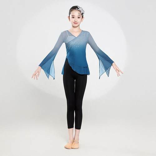 古典舞身韵服女儿童舞蹈练功服