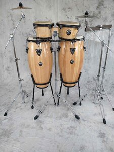 GANA加纳邦戈鼓康加鼓组手鼓康佳鼓 CONGA bongo 10寸+11寸