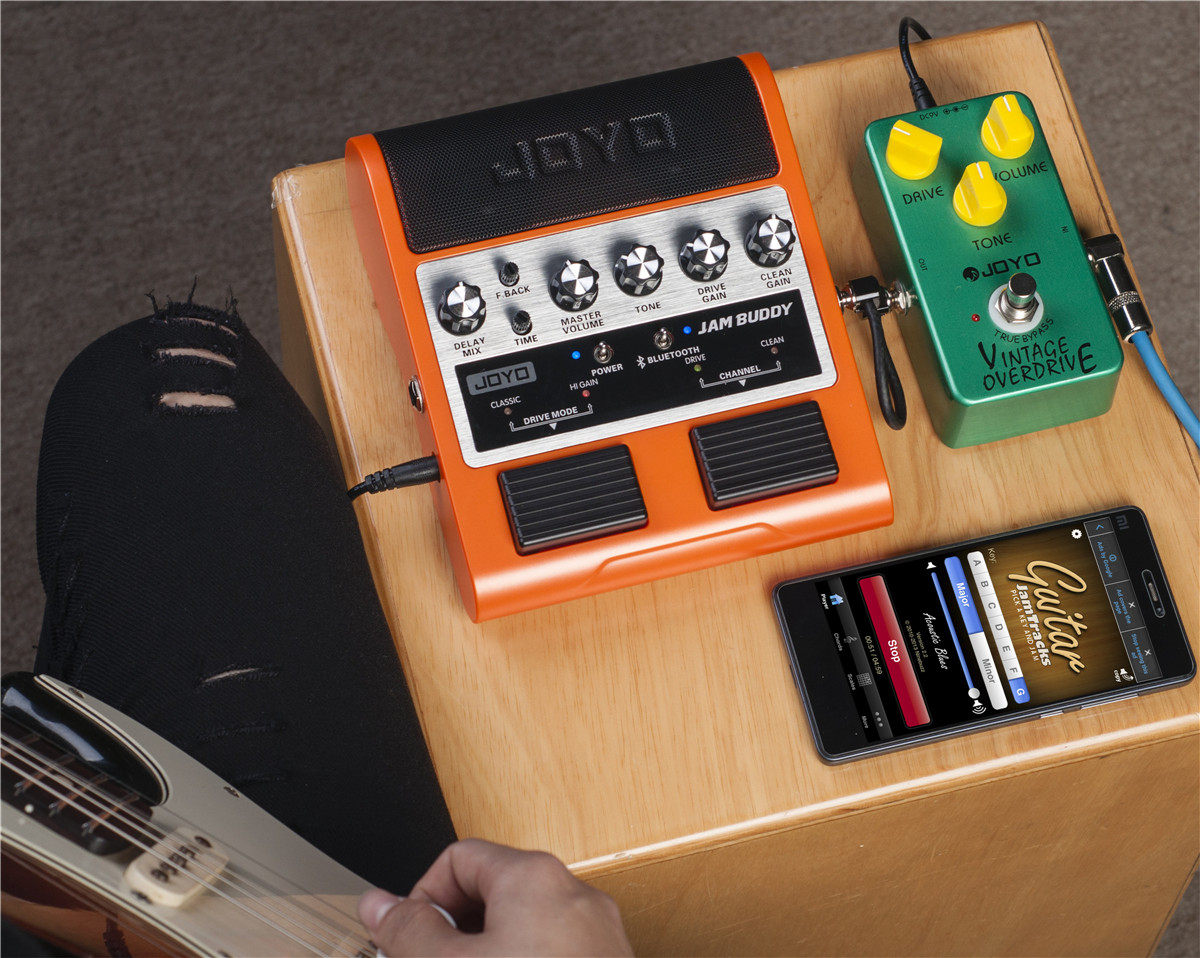 joyo电吉他音箱音响带效果器jam buddy充电蓝牙迷你便携练习音箱