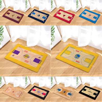 NBA法兰绒舒适地垫脚垫