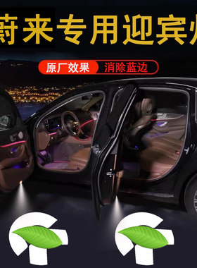 适用蔚来改装迎宾灯无损安装