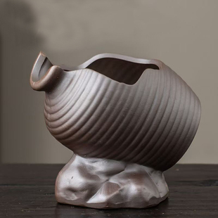 创意个性造型花盆陶瓷多肉仿古紫砂异形栽培盆绿植桌台悬崖小花盆