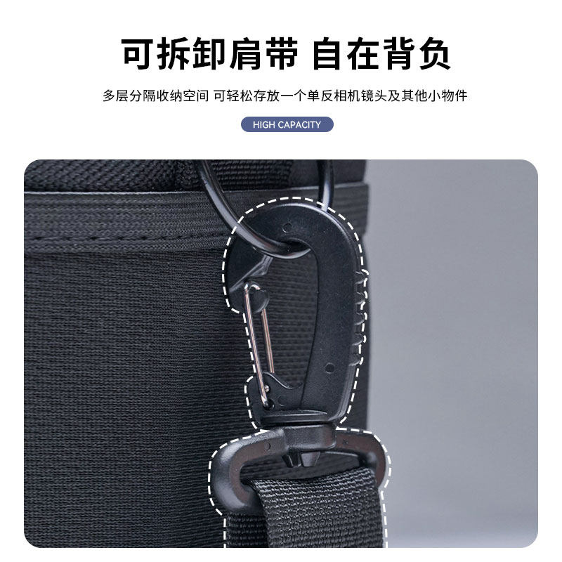 STICKMAN HK06 숄더 크로스바디 카메라 가방 미러리스 디지털 가방 사진 가방 CANON NIKON 폴리에스테르