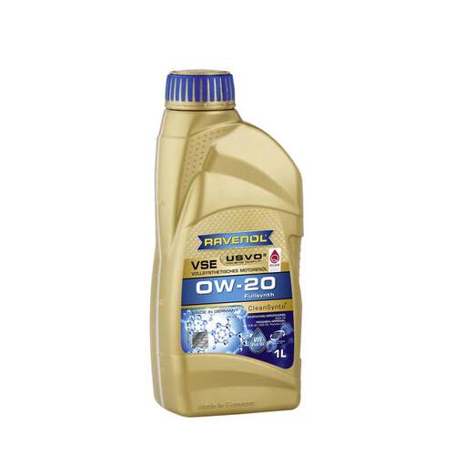 德国Ravenol拉锋USVO VSE 0W-20 C5/VW508 509 4+5类全合成机油1L