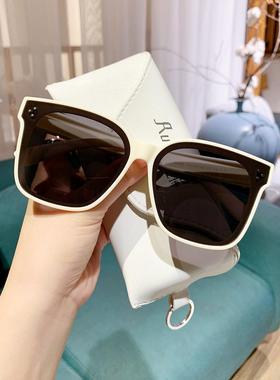 套镜近视墨镜夹片女夏白色偏光太阳镜开车专用眼镜男