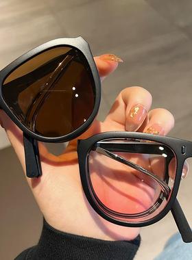 成人折叠墨镜太阳镜男夏季眼镜女韩版遮阳镜收纳