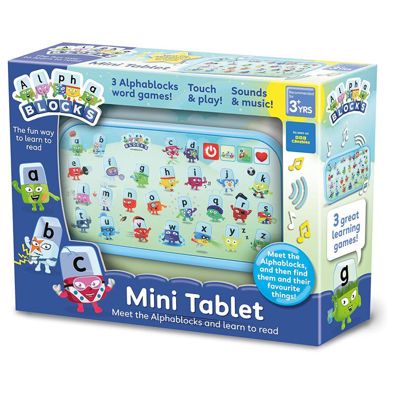 英国Alphablocks 益智玩具字母认知互动游戏儿童音乐早教启蒙教具
