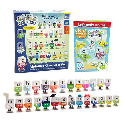 Alphablocks字母玩偶益智玩具