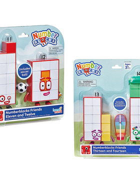 美国hand2mind 儿童数字积木探索人偶宝宝动画人物想象力益智玩具