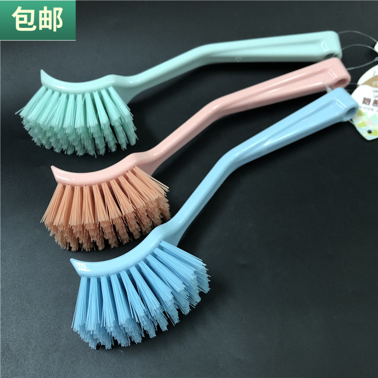 包邮 带柄锅刷厨房清洁洗碗刷盘子碗碟小刷方头去污刷洗手盆刷子