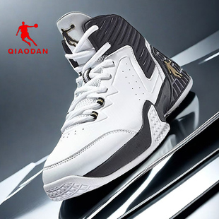 新款 2025冬季 皮面运动鞋 男式 乔丹男鞋 耐磨抓地防滑球鞋 专业篮球鞋