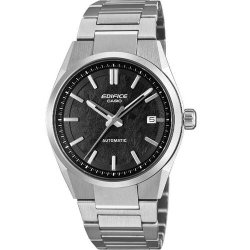 CASIO卡西欧Edifice特细K110D自动机械38mm黑色表盘男士手表