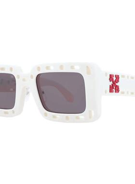 灰白色Off-White OERI025 0107 52男女太阳眼镜OffWhite