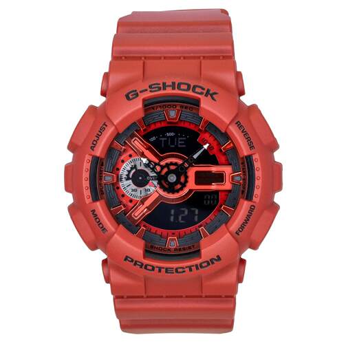 CASIO卡西欧G Shock GA110RRB 4A Vivid红色明亮Toughness