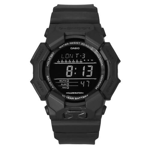CASIO卡西欧G Shock数字的Bio Based树脂表带石英GD 010 1A1 200M