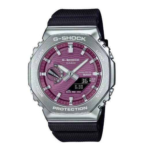 CASIO卡西欧G Shock GBM2100A 4B钢系列紫色表盘太阳能