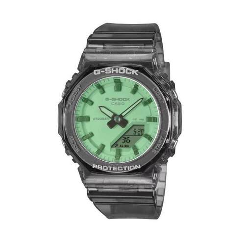 CASIO卡西欧G Shock数字的树脂表带手表GMAP2100SR 1A