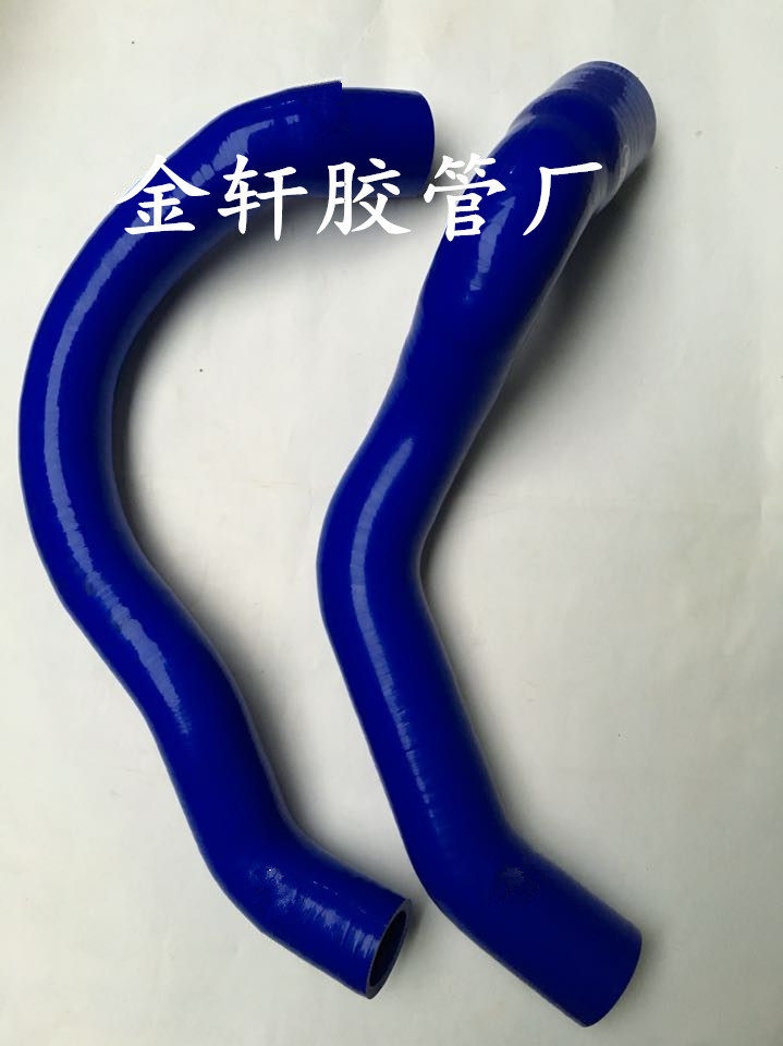 吉普改装北京切诺基六缸水管耐高温硅胶水管上下水管213jeep7250