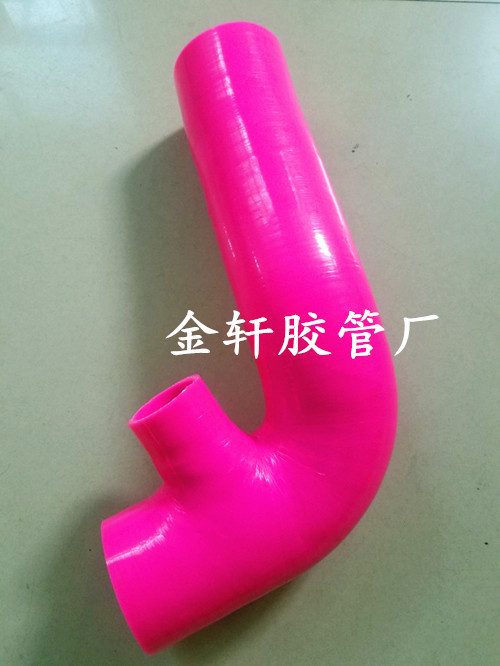 一汽大众老款捷达进气管 改装硅胶进气管耐高温进气硅胶管