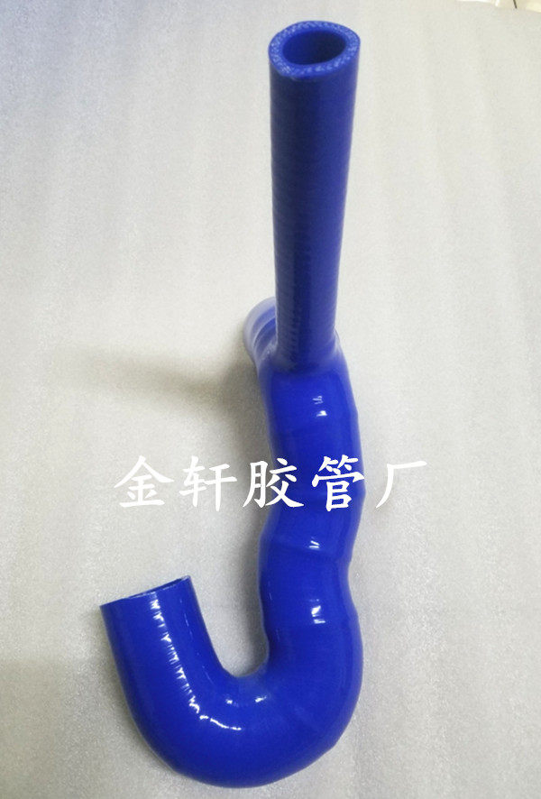 大众CC 迈腾 高尔夫改装涡轮管中冷管 耐高温硅胶进气管矽胶管