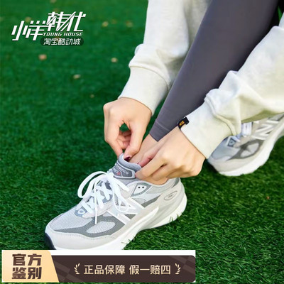 NewBalance耐磨大童系带跑步鞋