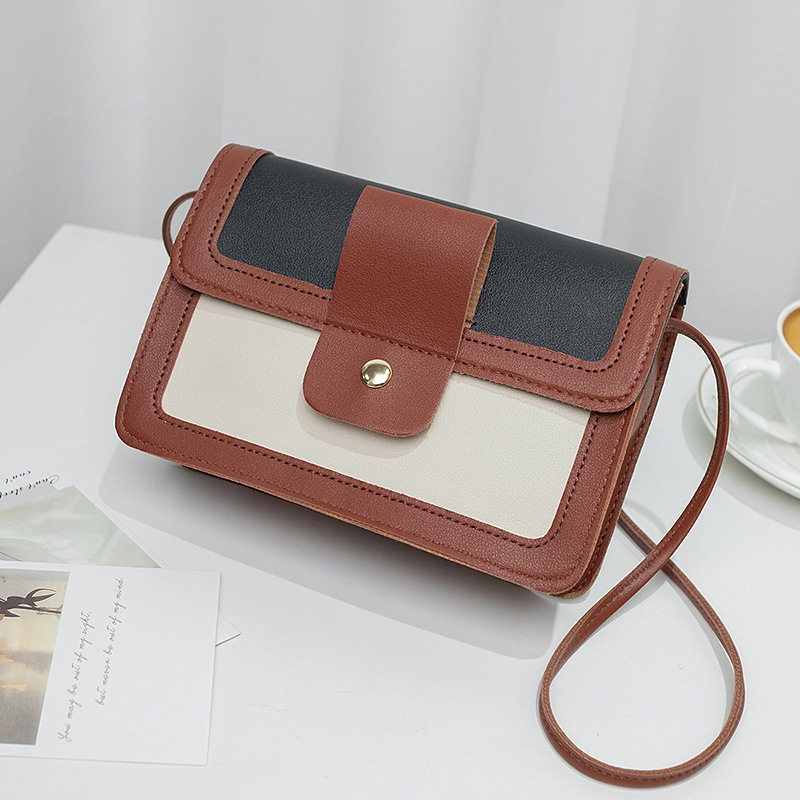 芭比君杰包包女2022新款女式单肩包少女范简约小方包外贸斜挎小包