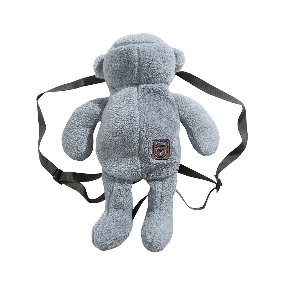 UR包包女可爱毛绒小熊双肩包秋冬卡通公仔玩偶百搭单肩斜挎毛毛包