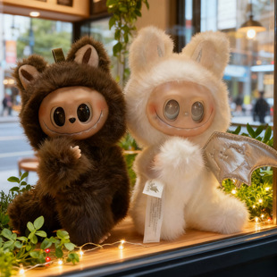 芭比趣玩具大天使大首领搪胶公仔毛绒公仔玩偶潮玩娃娃国潮现货