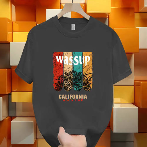 WASSUP TREE百亿秒杀丨中国风元素丨万人种草丨纯棉短袖t恤