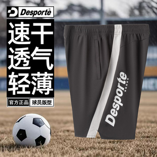Desporte体士彪 精英PRO 有口袋带拉链 速干透气足球训练服短裤男