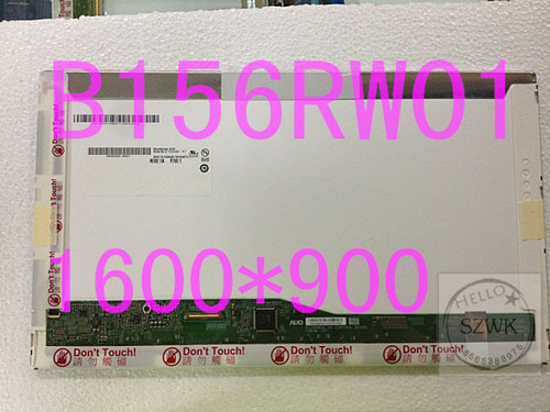 B156RW01 V.1 LP156WD1 TLB1 LTN156KT01 15.6寸高分屏幕1600X900