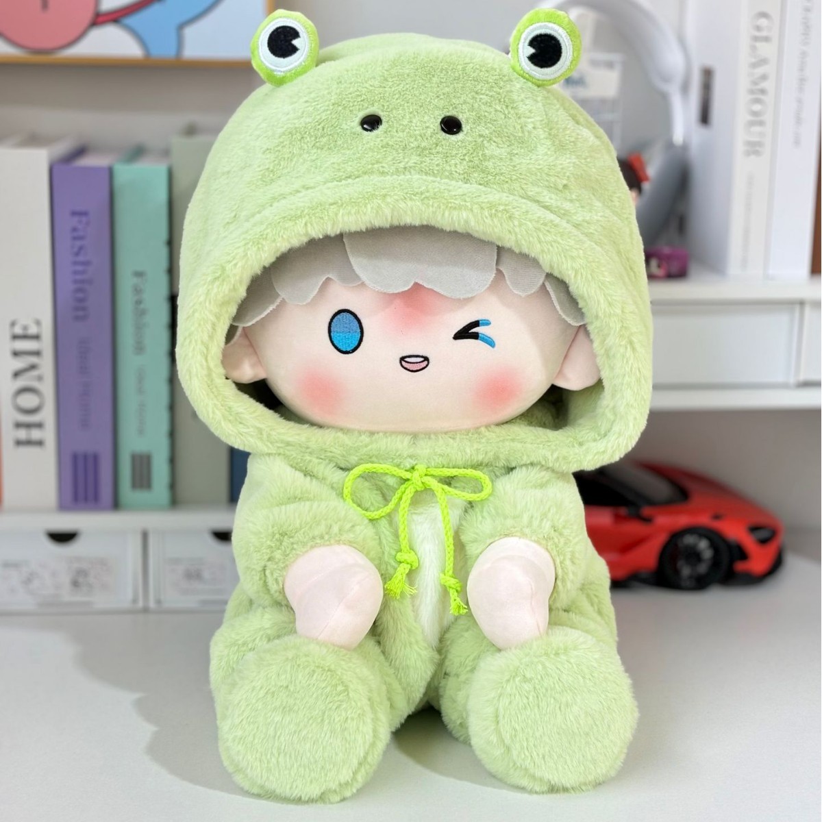 兔呆呆20cm40cm一翻赏体坐姿棉花娃娃衣四十厘米替换公仔玩偶服