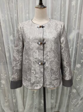 轻奢W727专柜正品2025秋新款时尚气质百搭显瘦外套