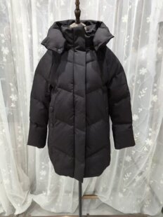 气质百搭显瘦外套中长羽绒服 时尚 轻奢2577专柜正品 2025秋新款