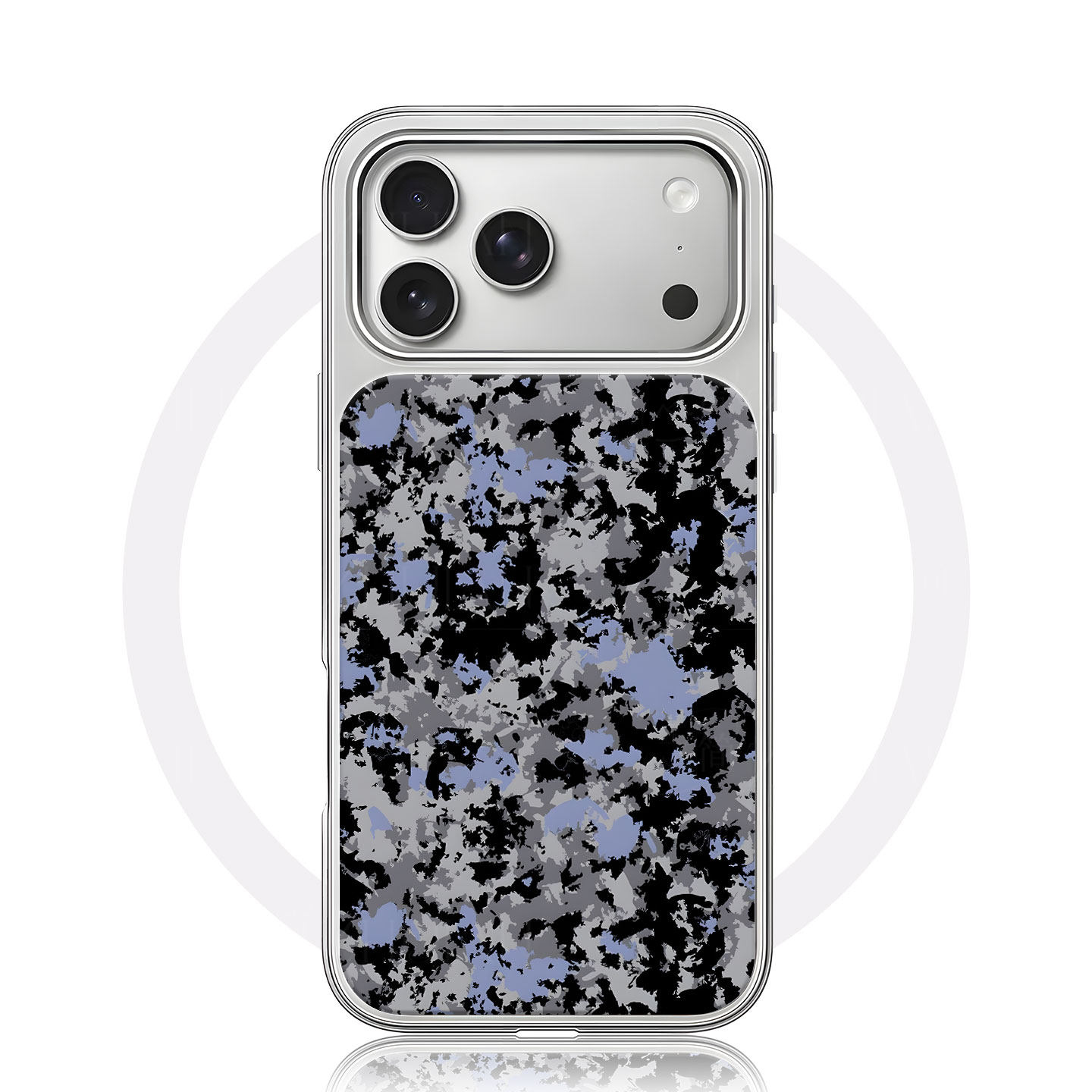 蓝灰黑迷彩大孔电镀黑框磨砂磁吸碳纤纹手机壳适用苹果iphone17promax华为小米14PRO全包按键12/13/14