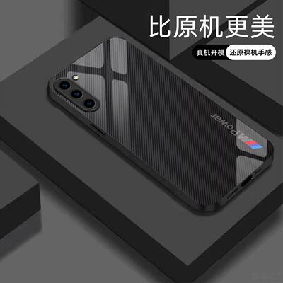 适用【三星galaxyS23】宝马Mpower液态玻璃亮面手机壳RS电镀全包镜头冰感轻奢高档软边抗摔耐脏保护套