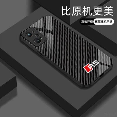 适用【REALME真我GT Neo2】宝马Mpower液态玻璃亮面手机壳RS电镀全包镜头冰感轻奢高档软边抗摔耐脏保护套