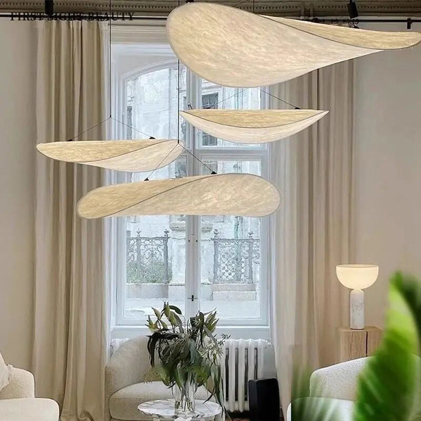 丹麦薯片吊灯NewWorks蚕丝餐厅灯