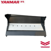 洋马收割机配件YH6118脱粒室通铺大顶板脱粒室不锈钢加厚顶盖2.0