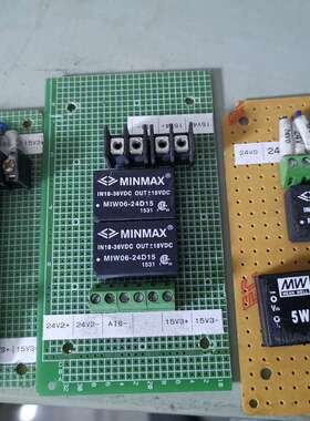 议价MINMAX隔离电源模块，MIW06-12D15，MIW06