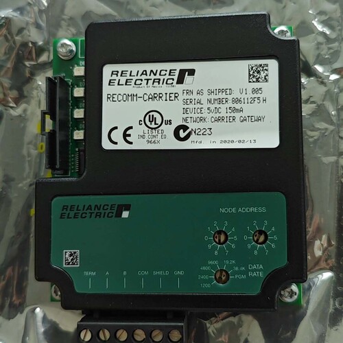 议价瑞恩RELIANCE通讯卡RECOMM-CARRIER 全新