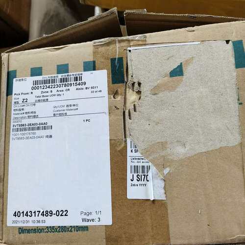 议价西门子塑壳断路器3VT8563-2EA03-0AA0 3P